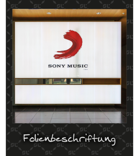 Folienbeschriftung