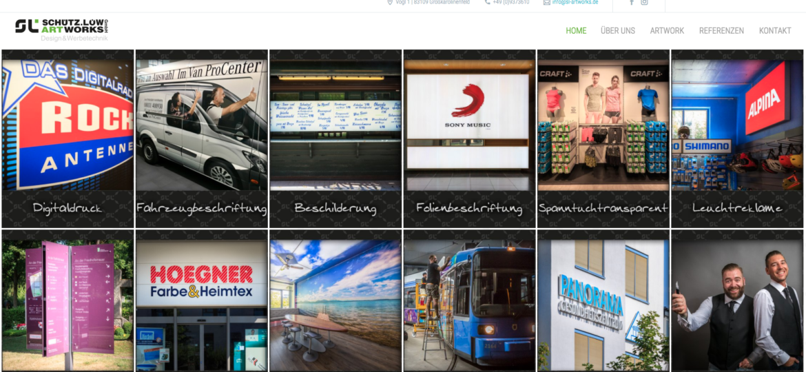 Neue Website | Schütz Löw Artworks GmbH
